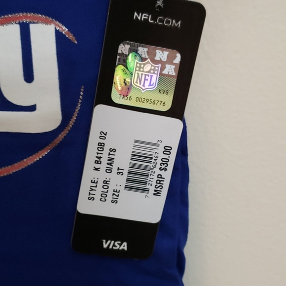 NY Giants NFL Girls 3T Dress - Picture 4 of 4